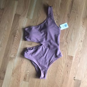 Cupshe Medium Brown One-Piece Bathing Suit - NWT